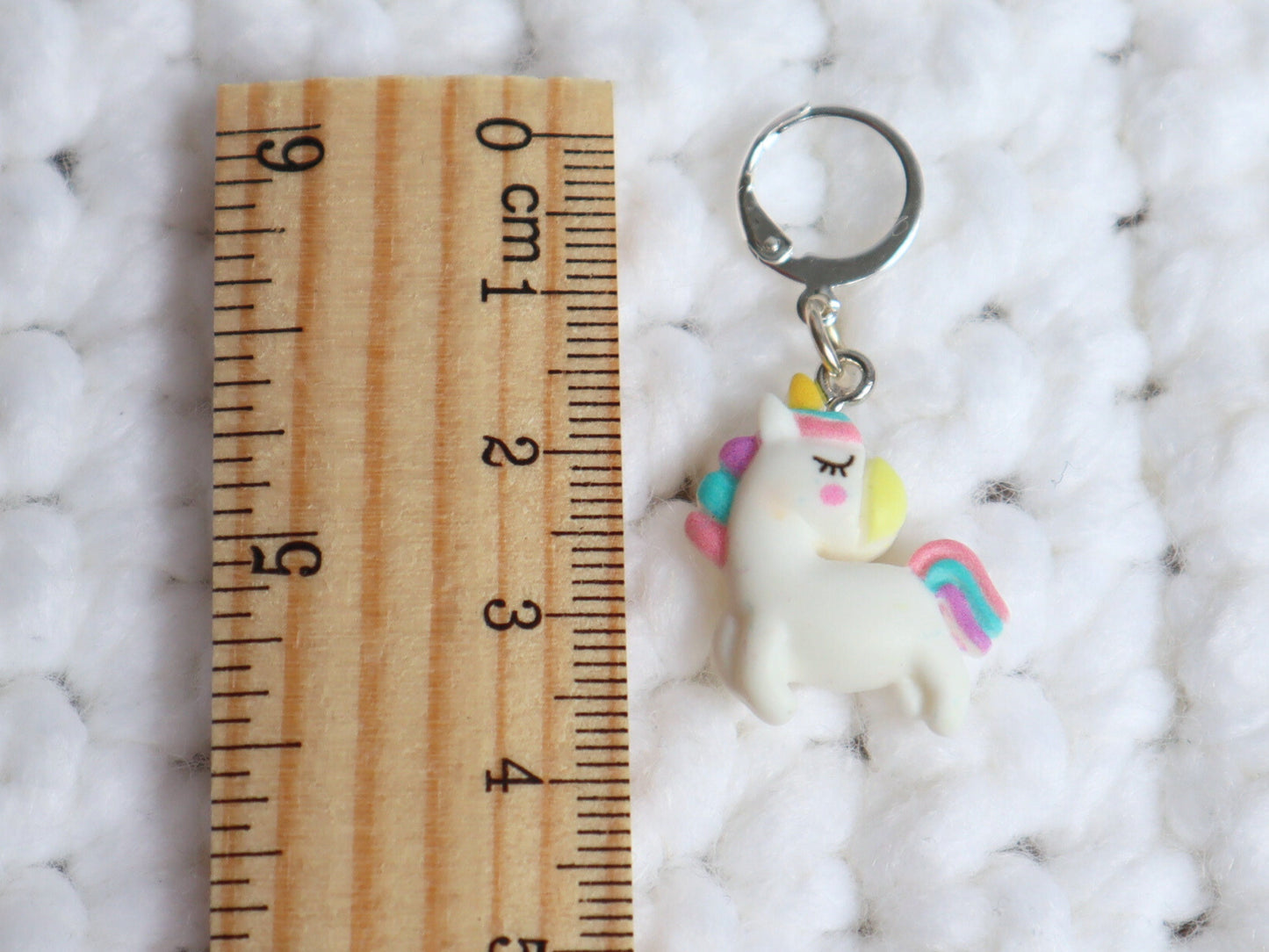 Cute Rainbow Unicorn Kawaii Stitch Marker
