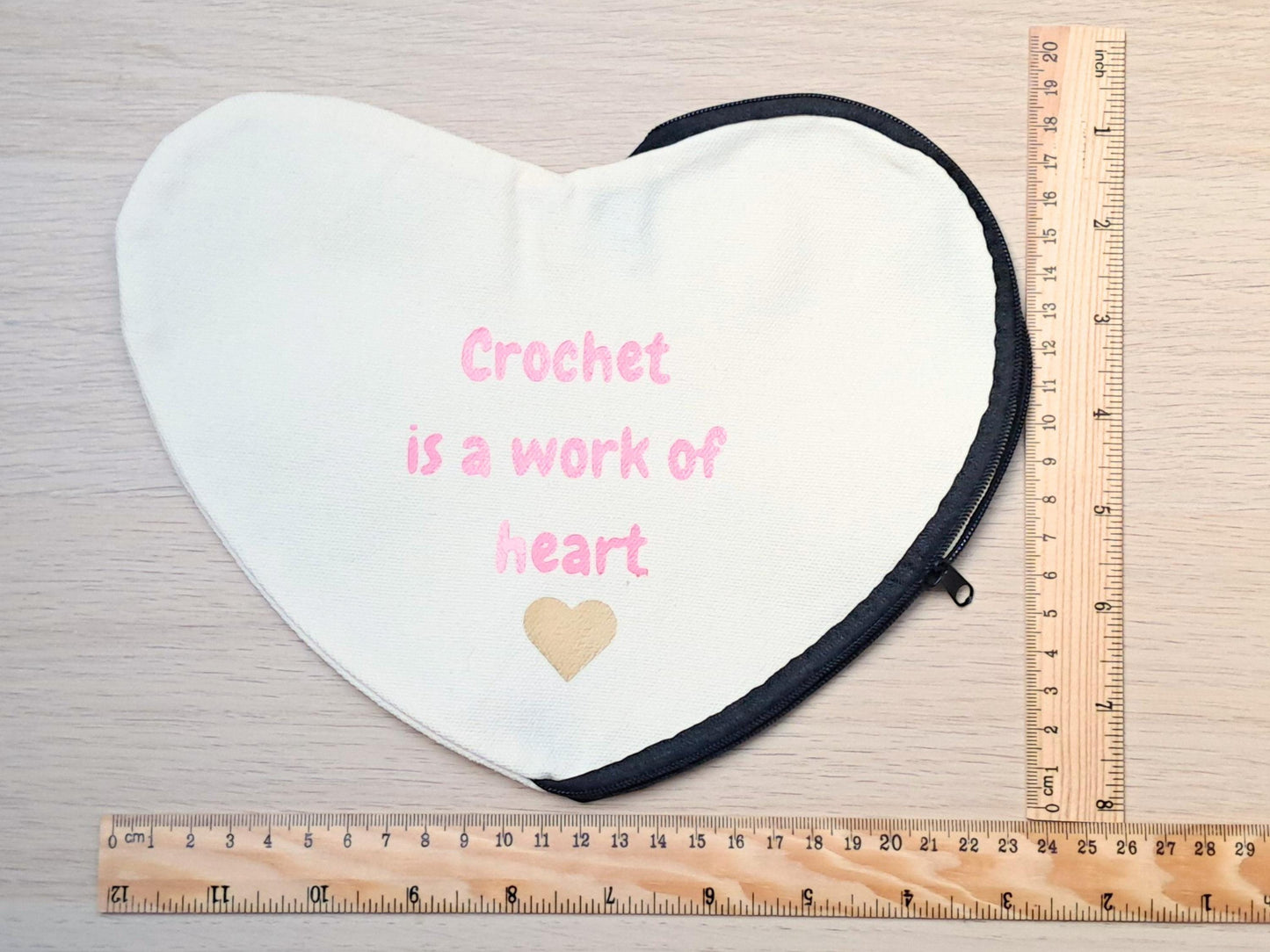 Crochet Is A Work Of Heart Notions Pouch