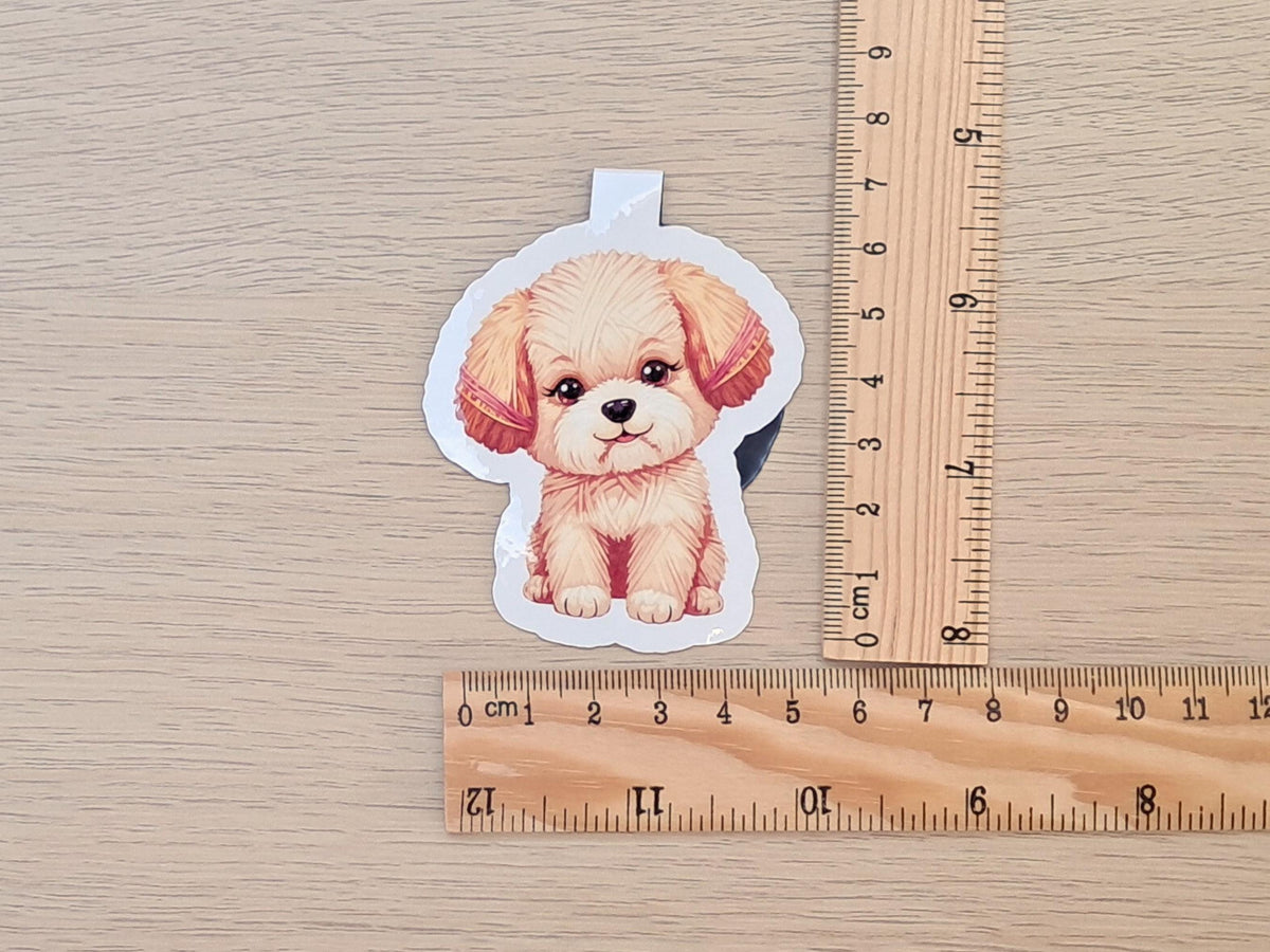 Puppy Magnetic Bookmark