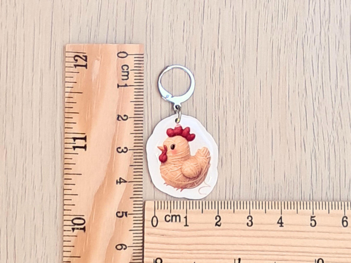 Chicken Stitch Marker