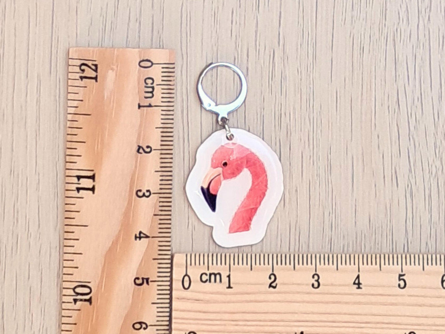 Flamingo Stitch Marker