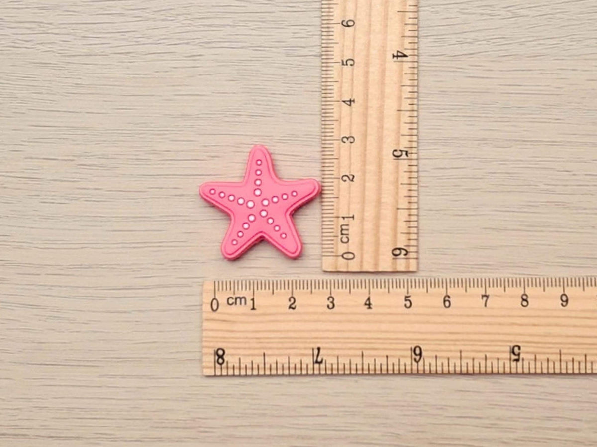 Starfish Stitch Stopper, Silicone Bead Scissor Tip Protector, Knitting Needle, Crochet Project Saver, WIP Bag Tool Notions Sewing Fiber Art