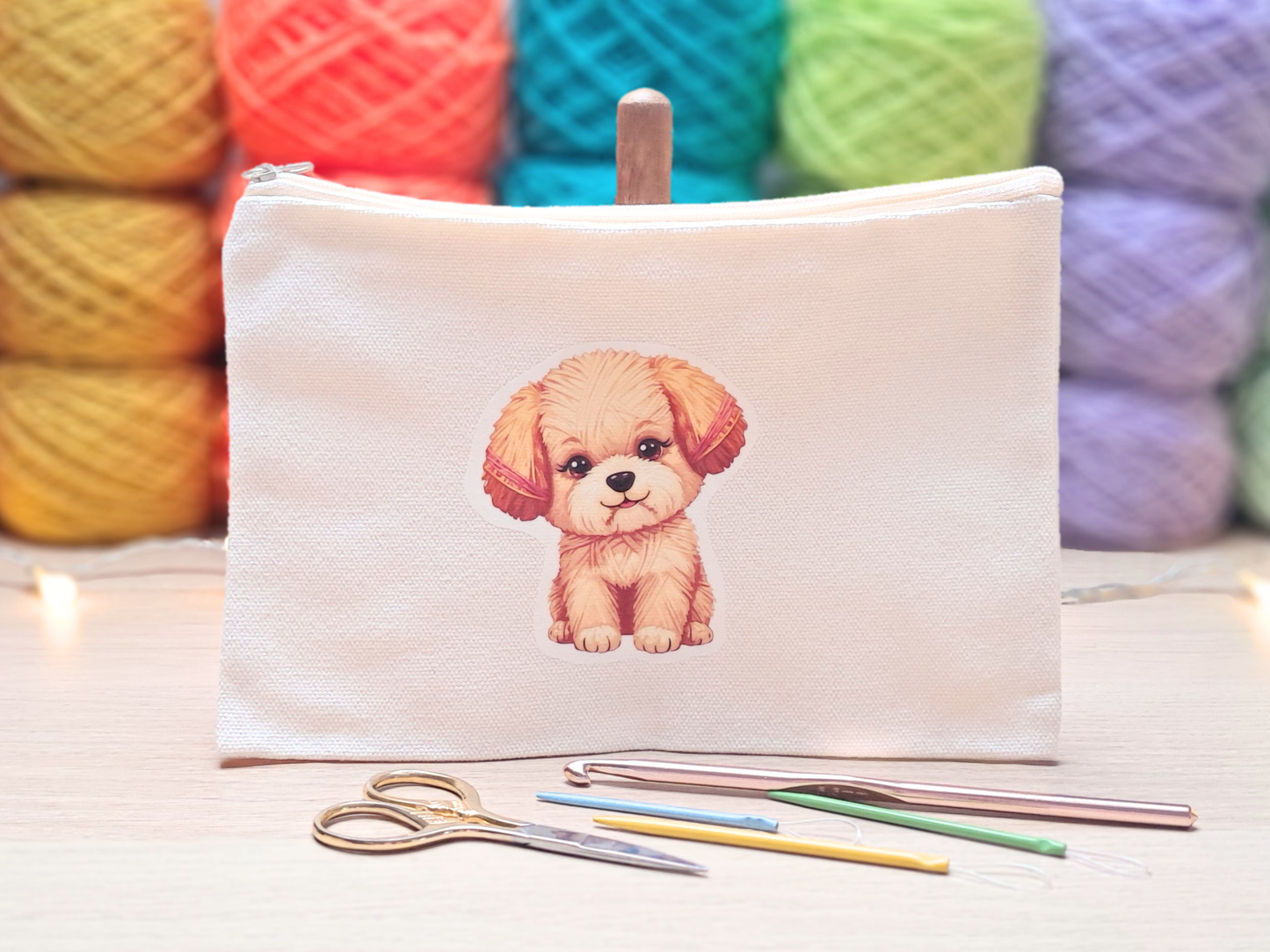 Puppy Project Pouch - Yarn Pals Bobby