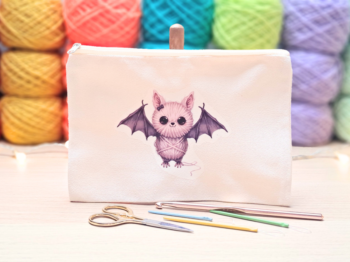 Bat Project Pouch - Yarn Pals Echo