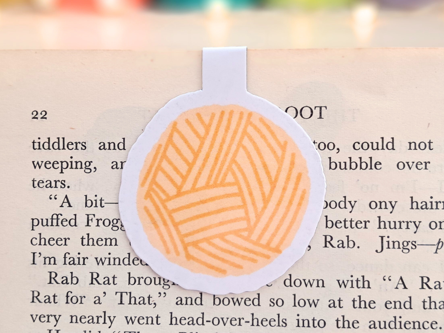 Magnetic Bookmark - Kit the Yarn Pals Fox