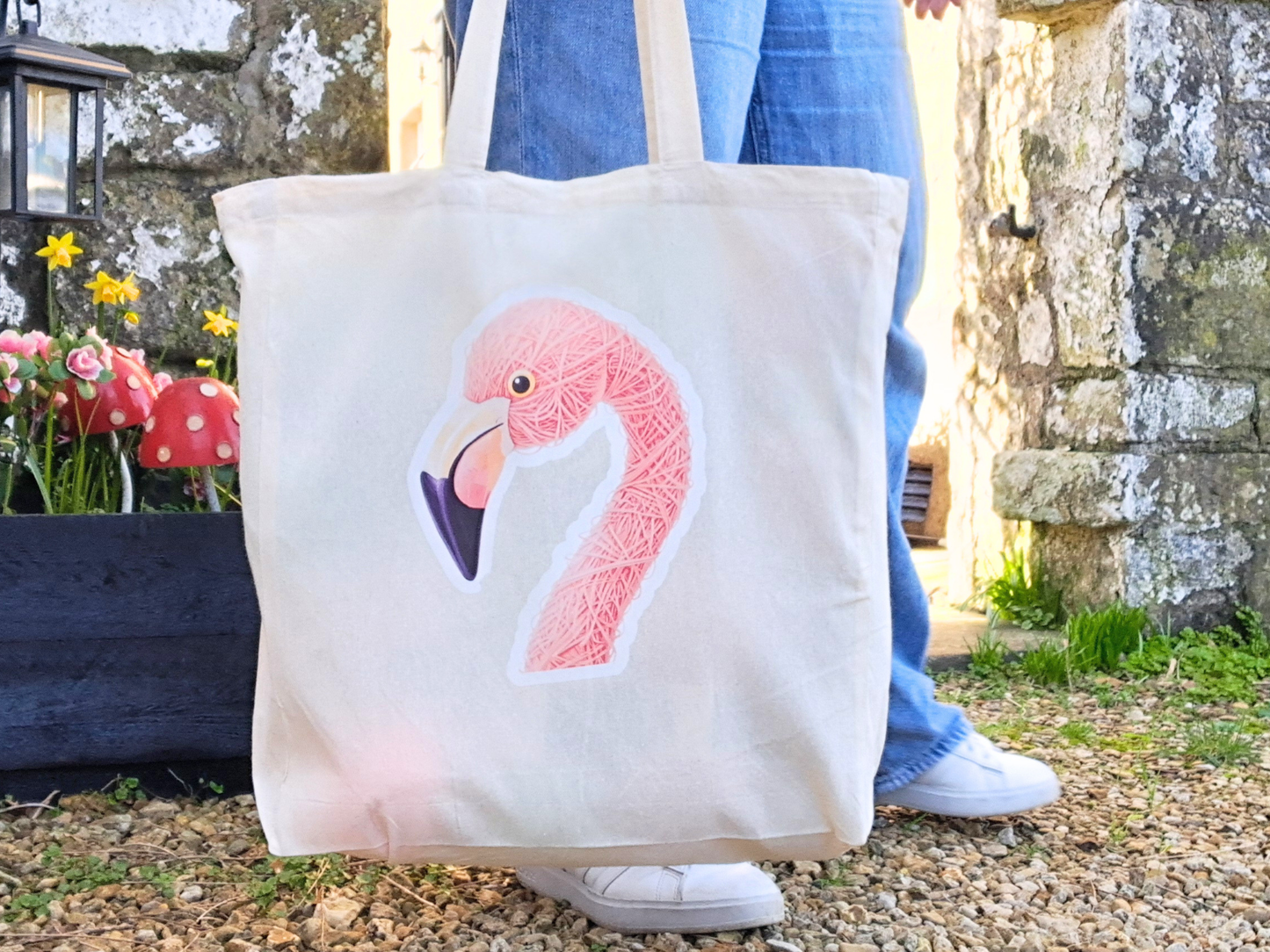 Flamingo Project Bag - Yarn Pals Blush