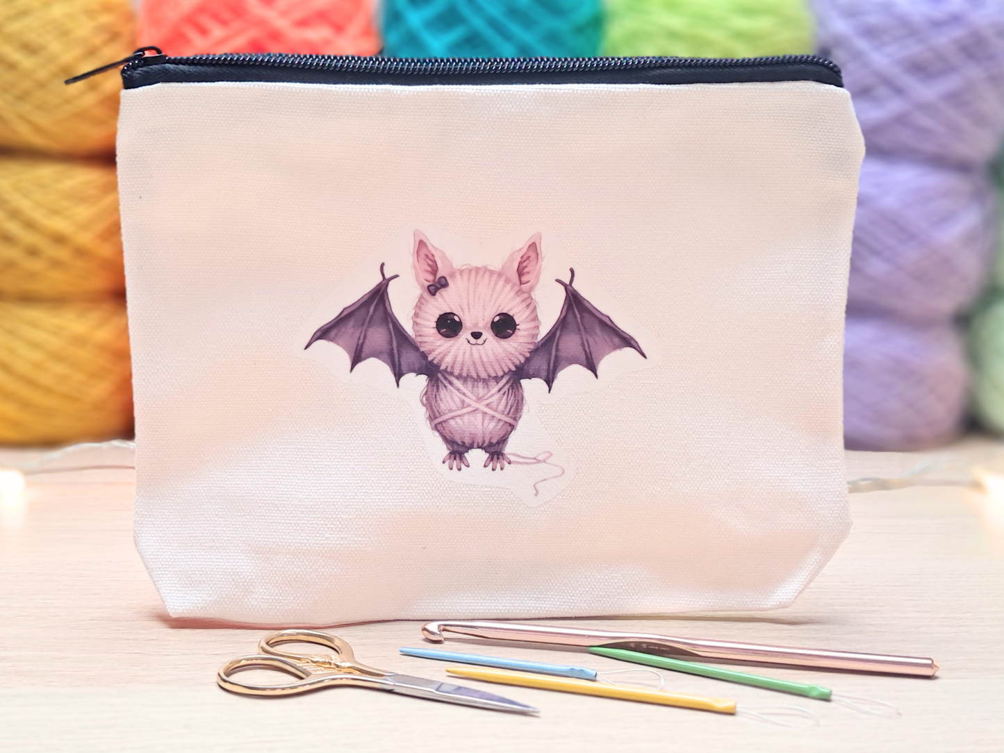 Bat Project Pouch - Yarn Pals Echo