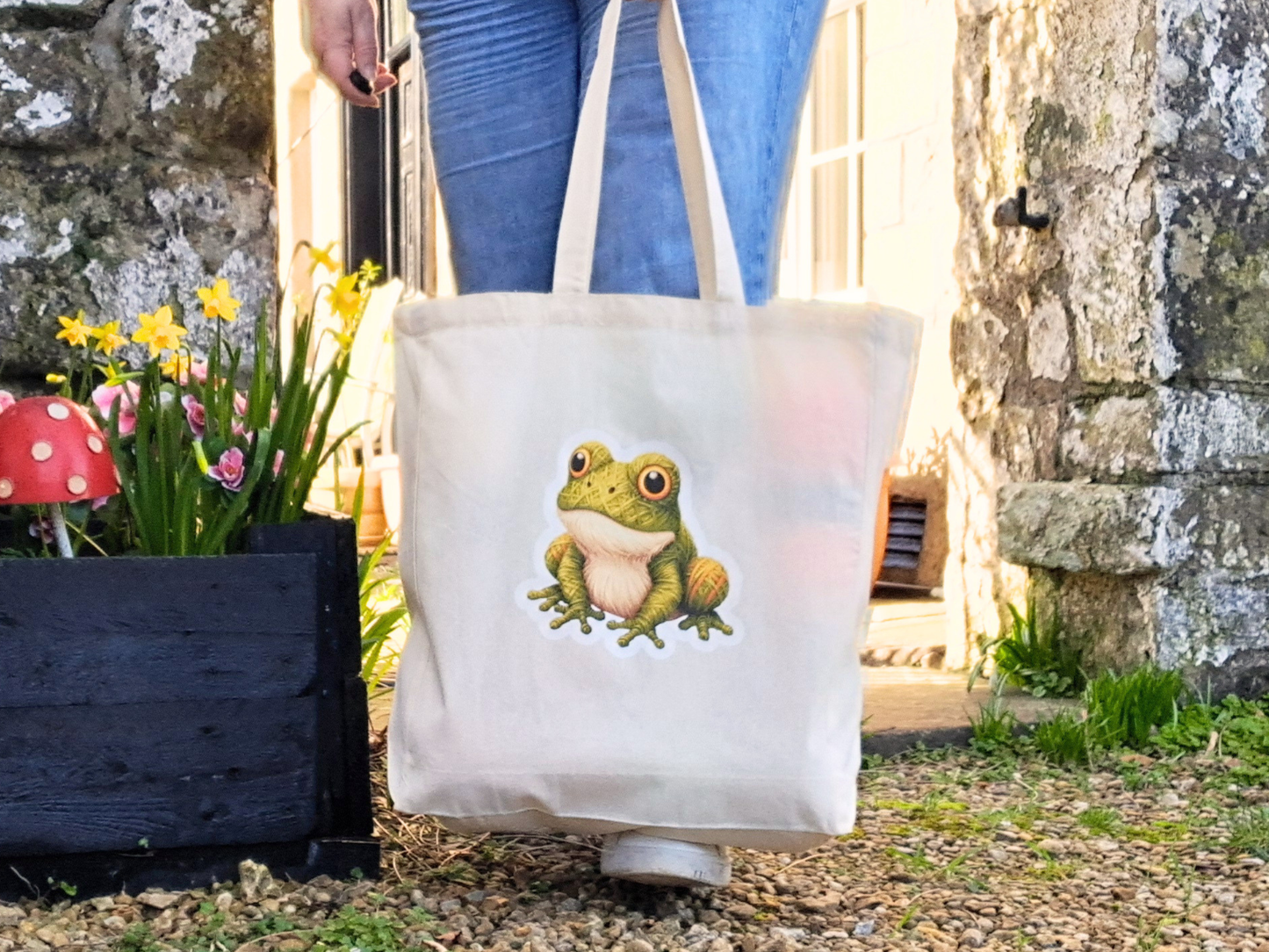 Frog Project Bag - Yarn Pals Ffion