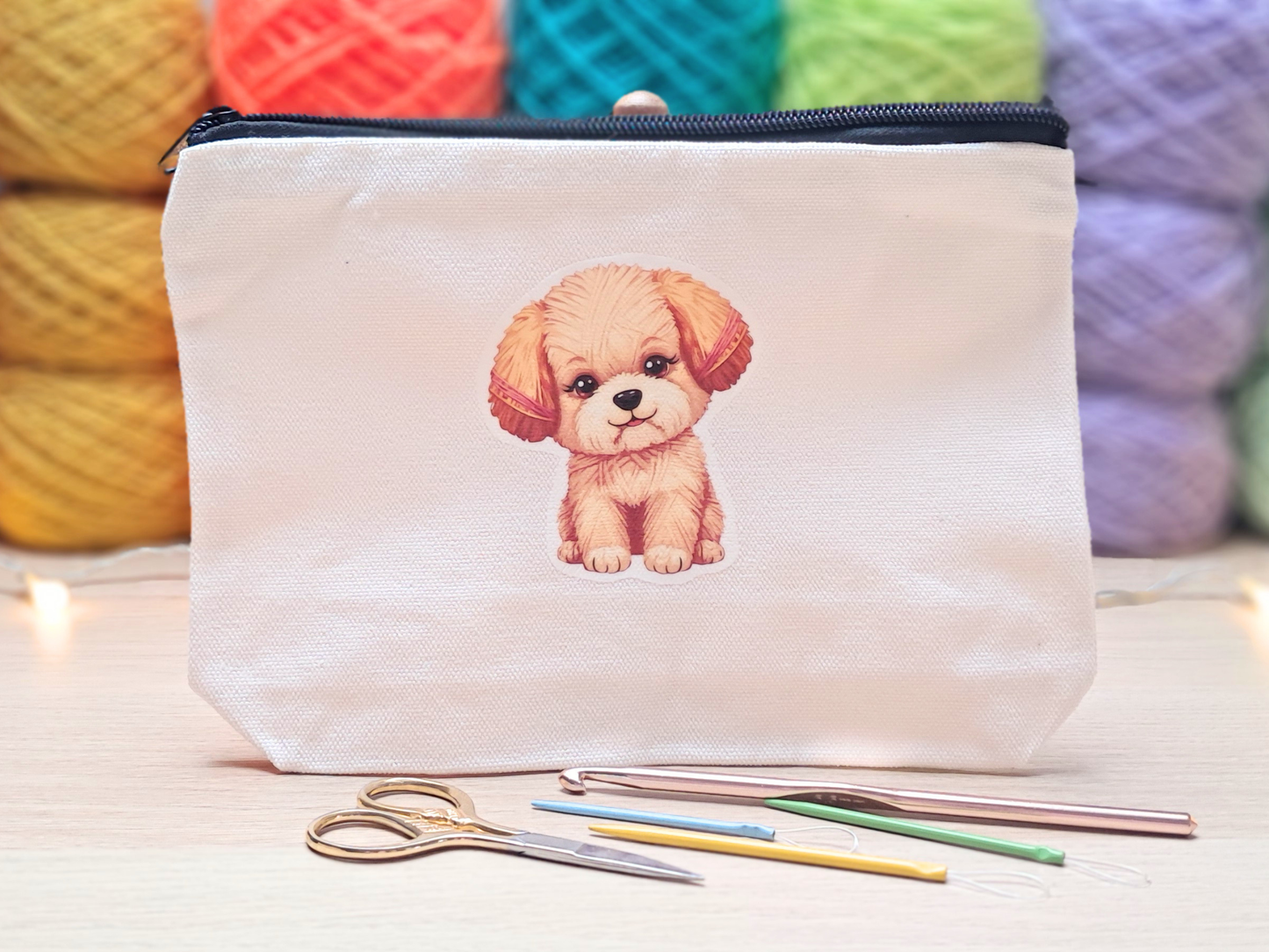 Puppy Project Pouch - Yarn Pals Bobby