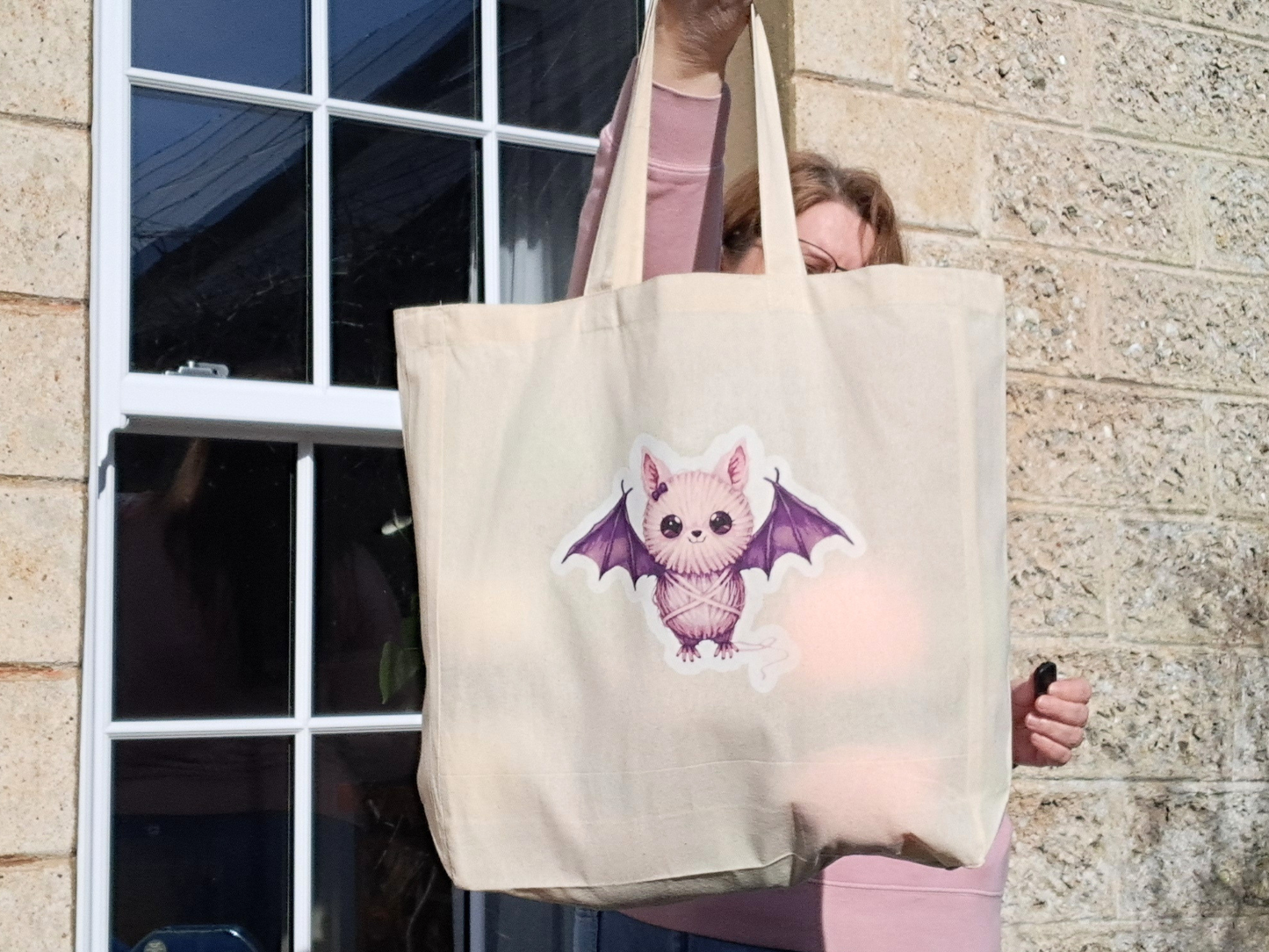 Bat Project Bag - Yarn Pals Echo