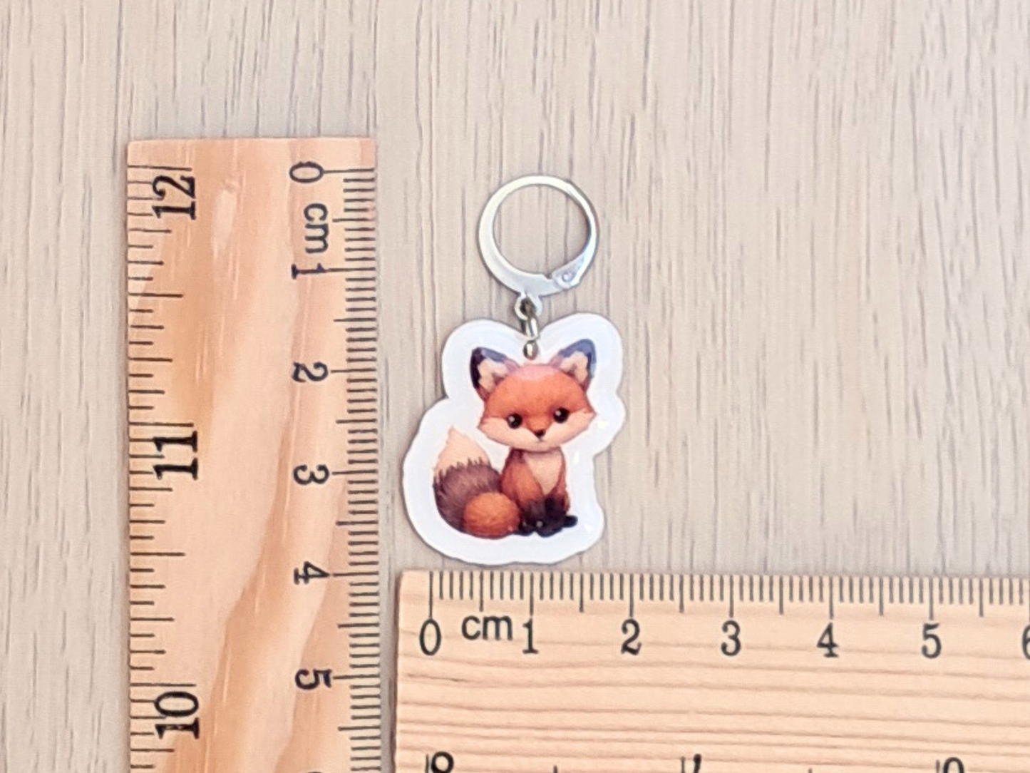 Fox Stitch Marker - Kit the Yarn Pals Fox