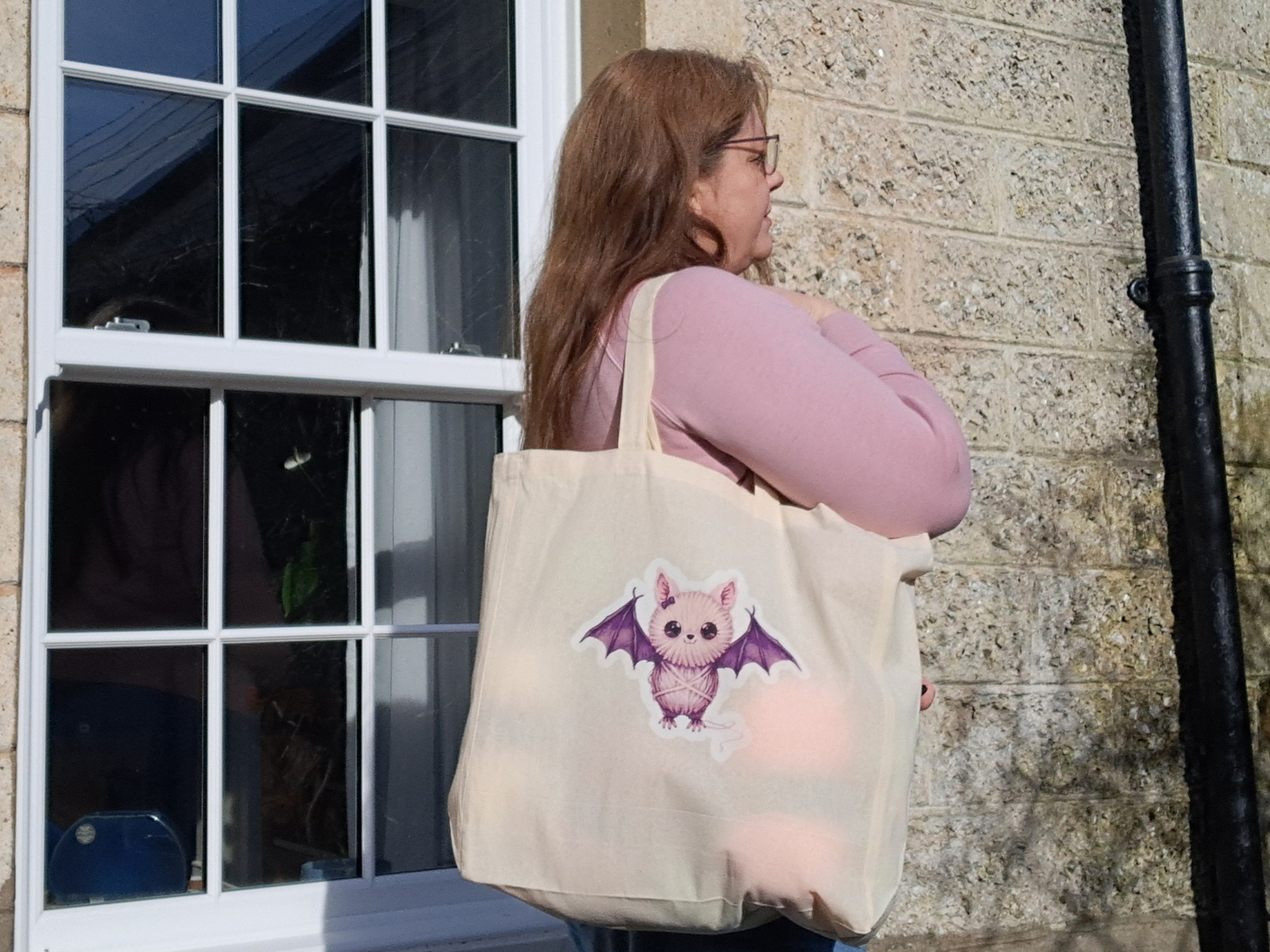 Bat Project Bag - Yarn Pals Echo