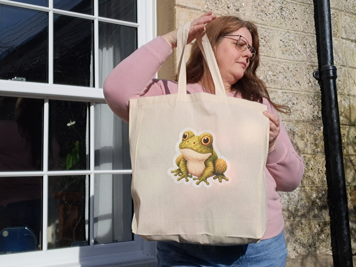 Frog Project Bag - Yarn Pals Ffion