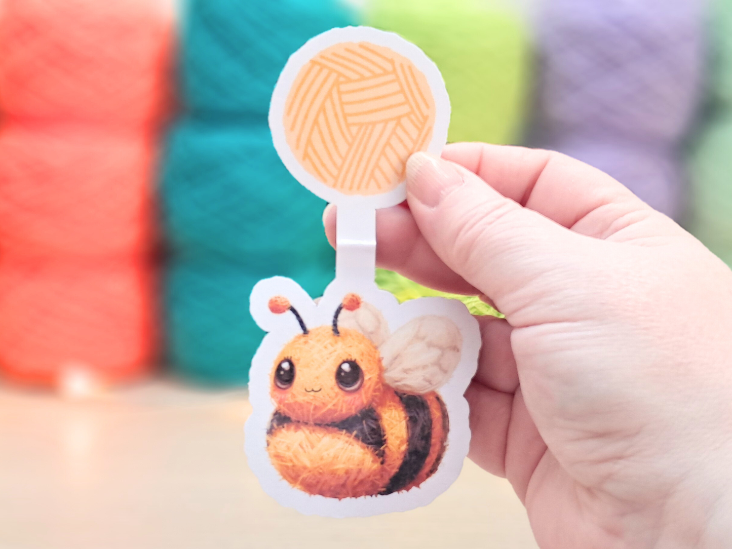 Magnetic Bookmark - Bronwen the Yarn Pals Bee