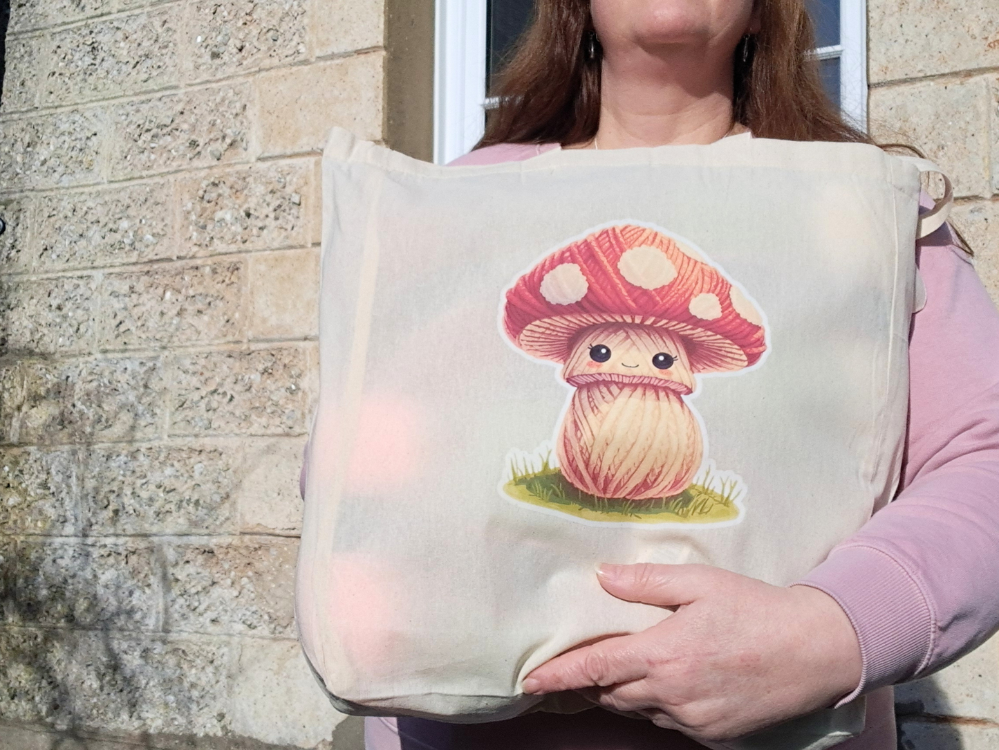 Toadstool Project Bag - Yarn Pals Tally