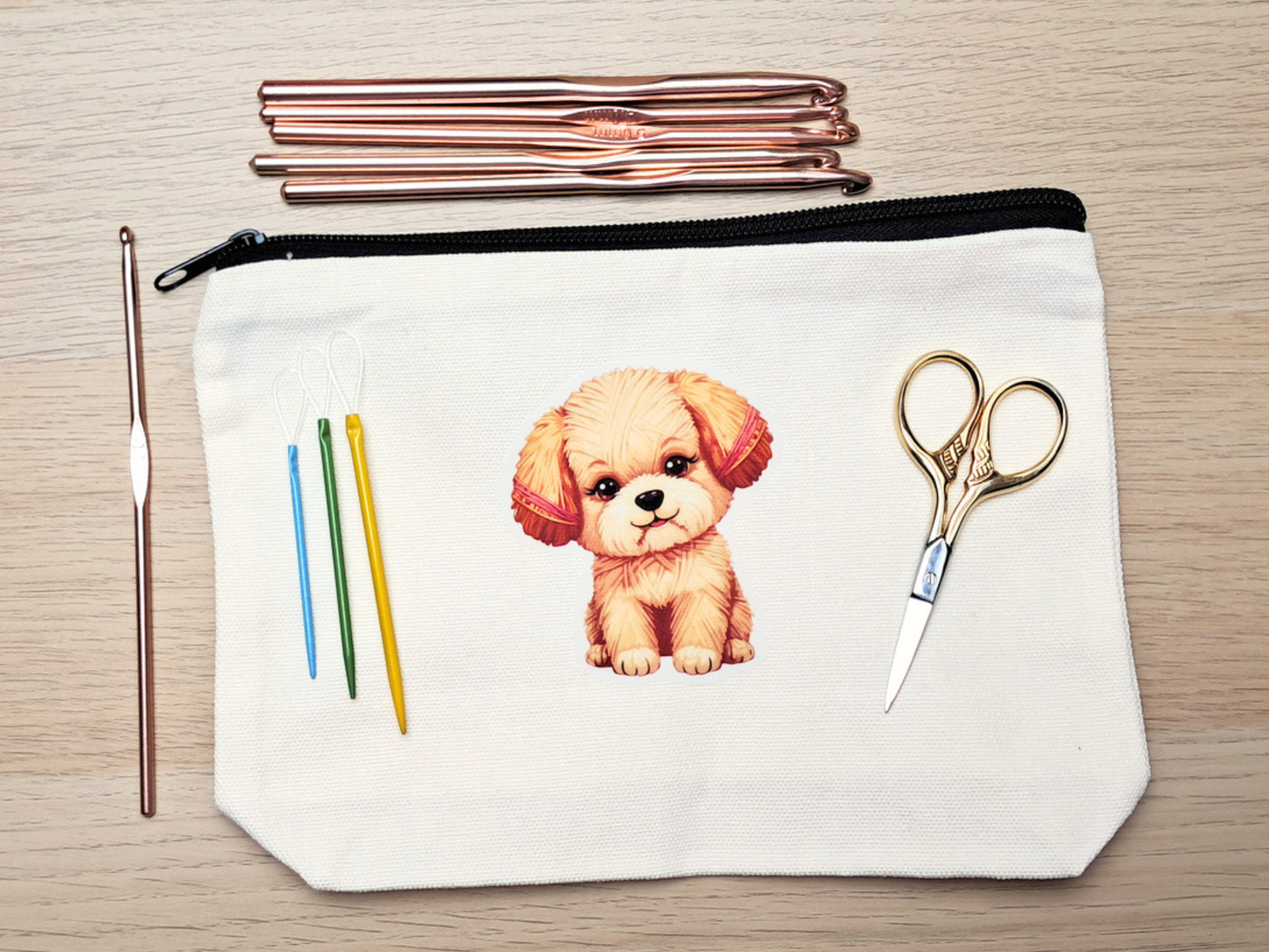 Puppy Project Pouch - Yarn Pals Bobby