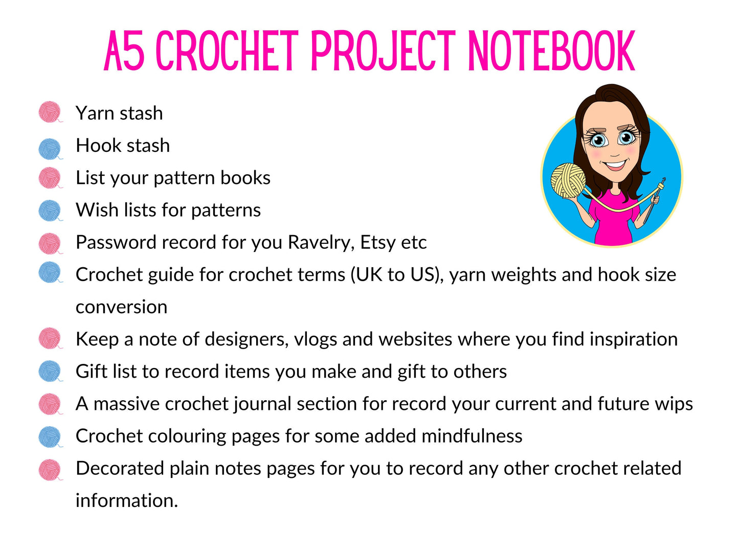 Crochet Project Planner