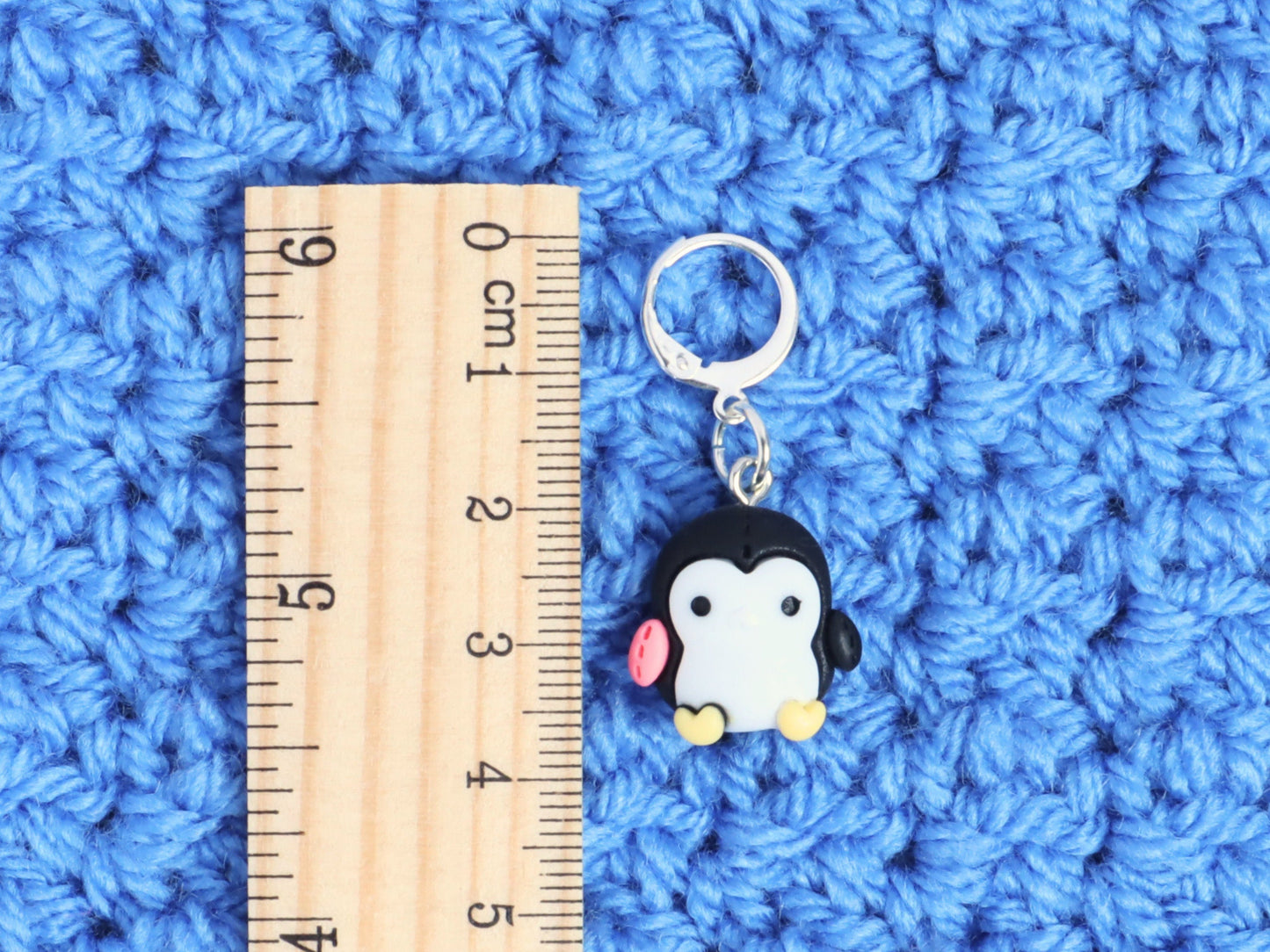 Cute Black Penguin Kawaii Stitch Marker
