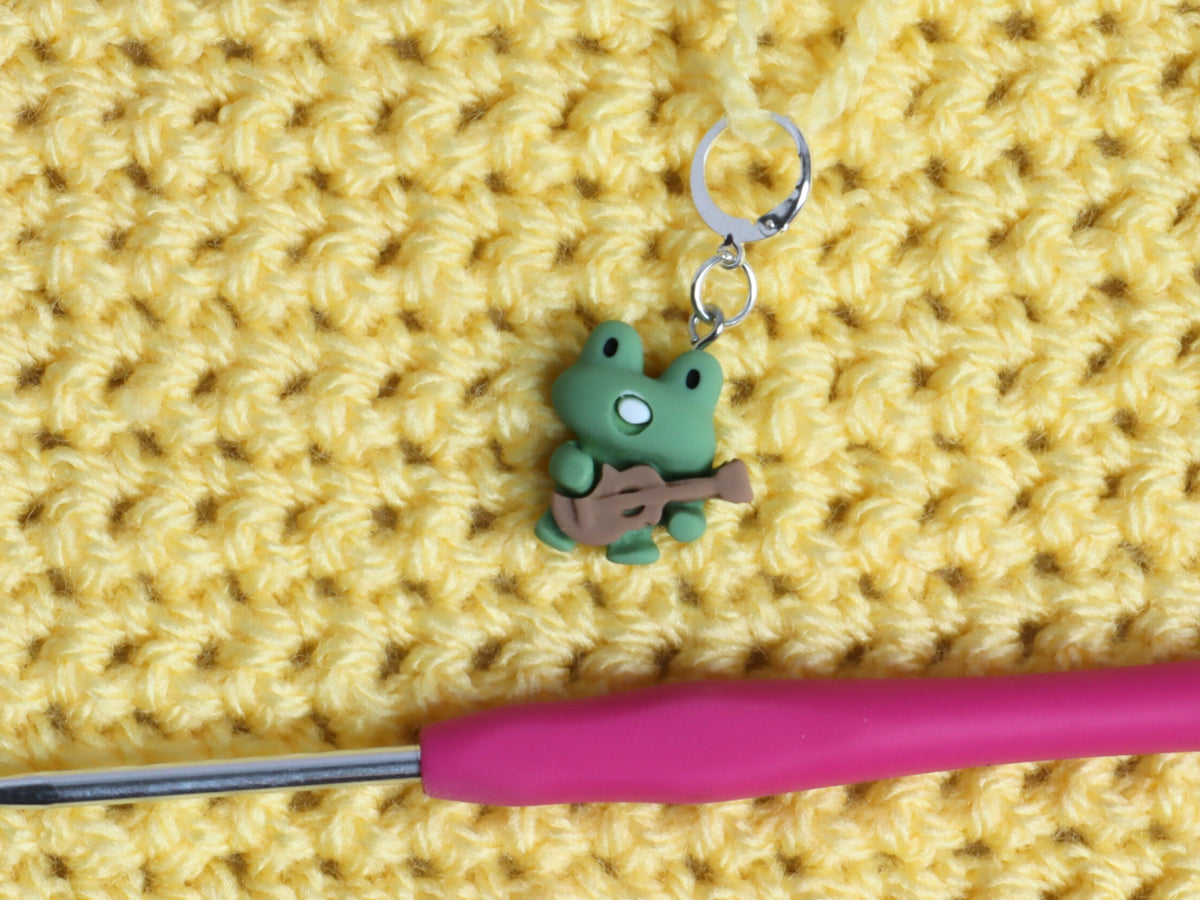 Cute Singing Frog Kawaii Stitch Marker