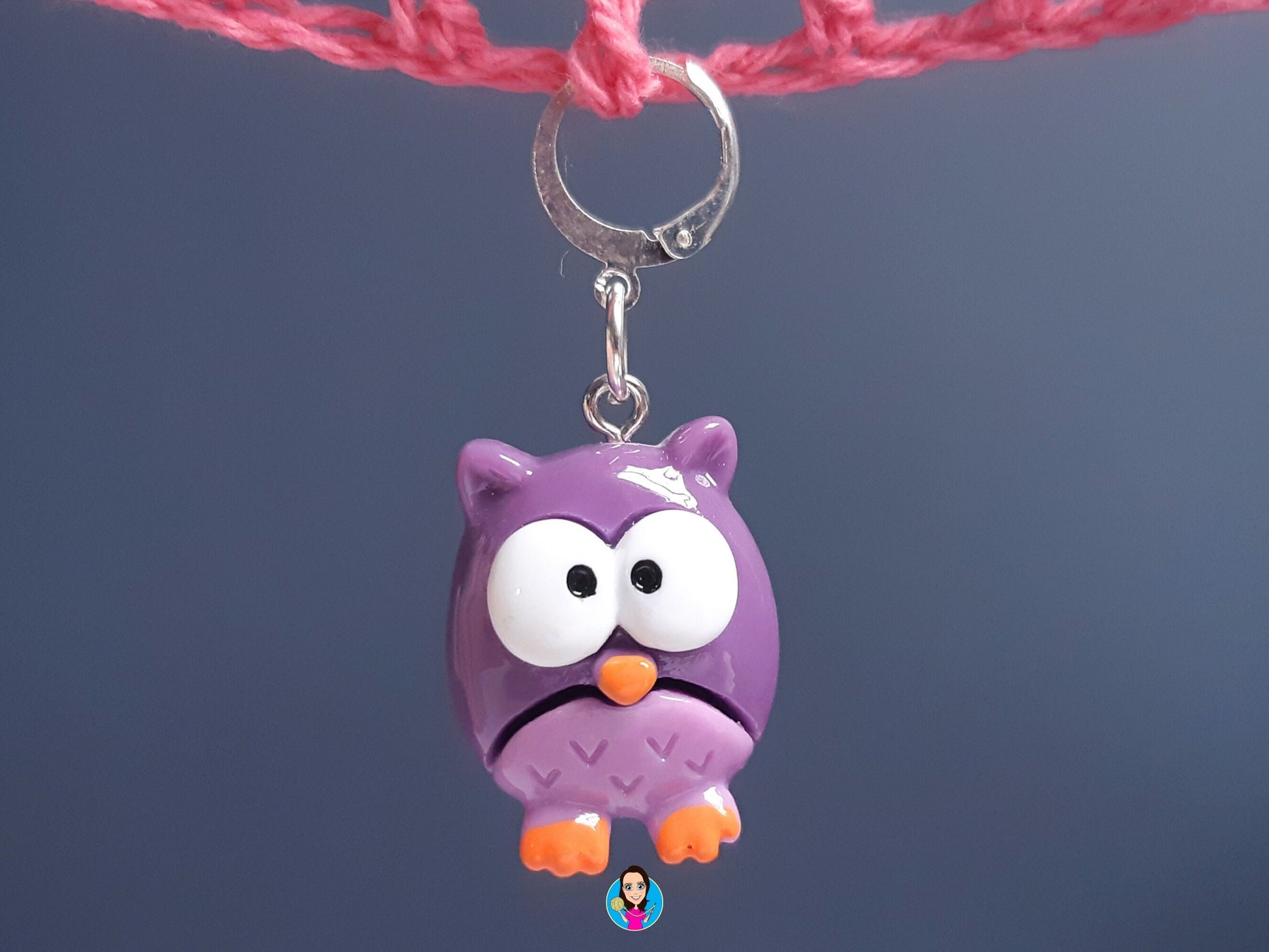 Cute Owl Kawaii Stitch Marker