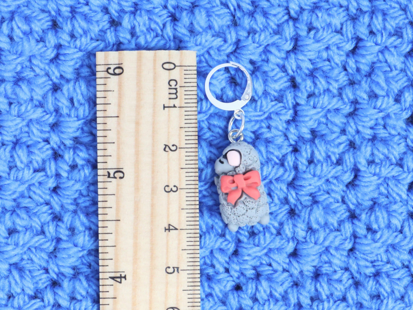 Sleepy Lamb Kawaii Stitch Marker