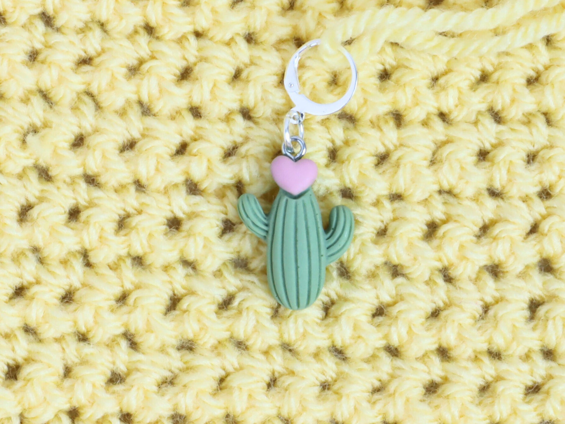Cute Cactus Kawaii Stitch Marker