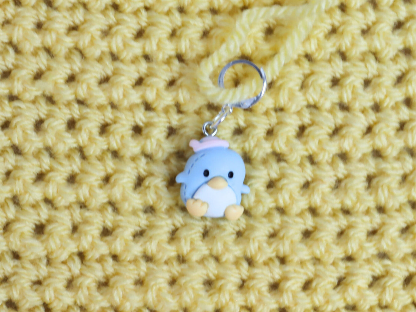 Cute Blue Penguin Kawaii Stitch Marker