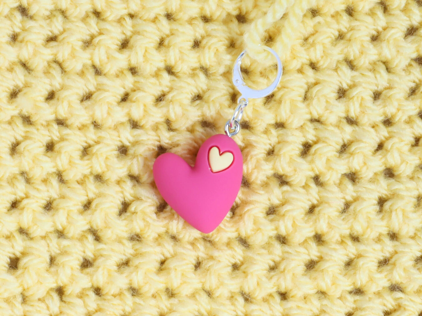 Cute Heart Kawaii Stitch Marker