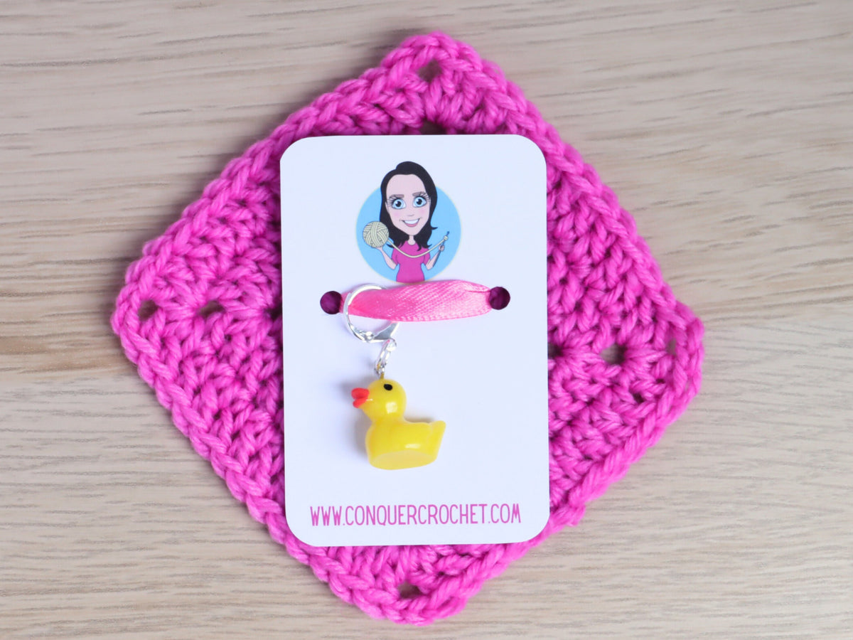 Cute Duck Kawaii Stitch Marker