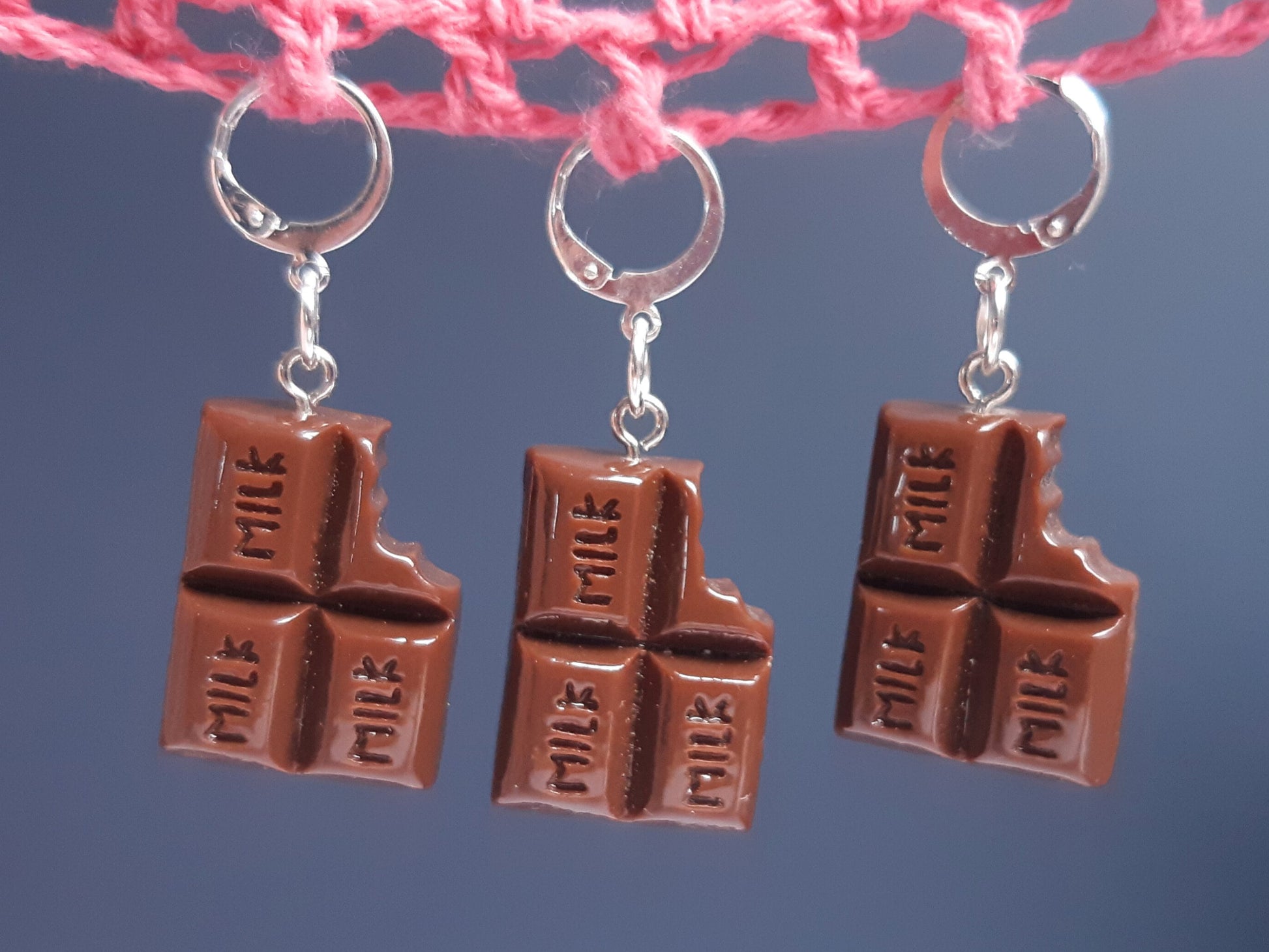 Cute Chocolate Stitch Marker