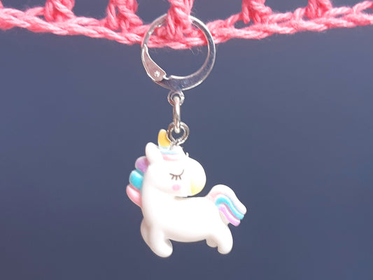 Cute Rainbow Unicorn Kawaii Stitch Marker