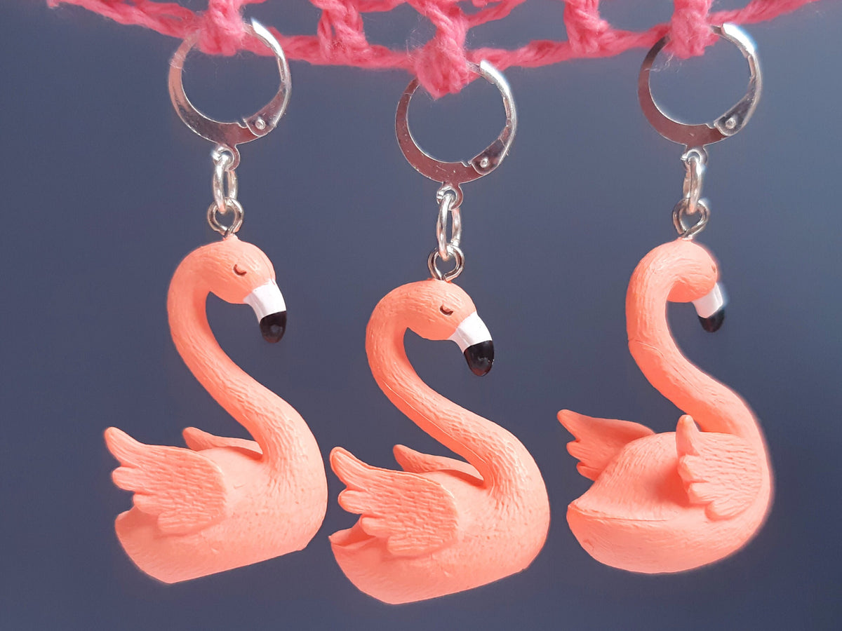 Cute Flamingo Kawaii Stitch Marker