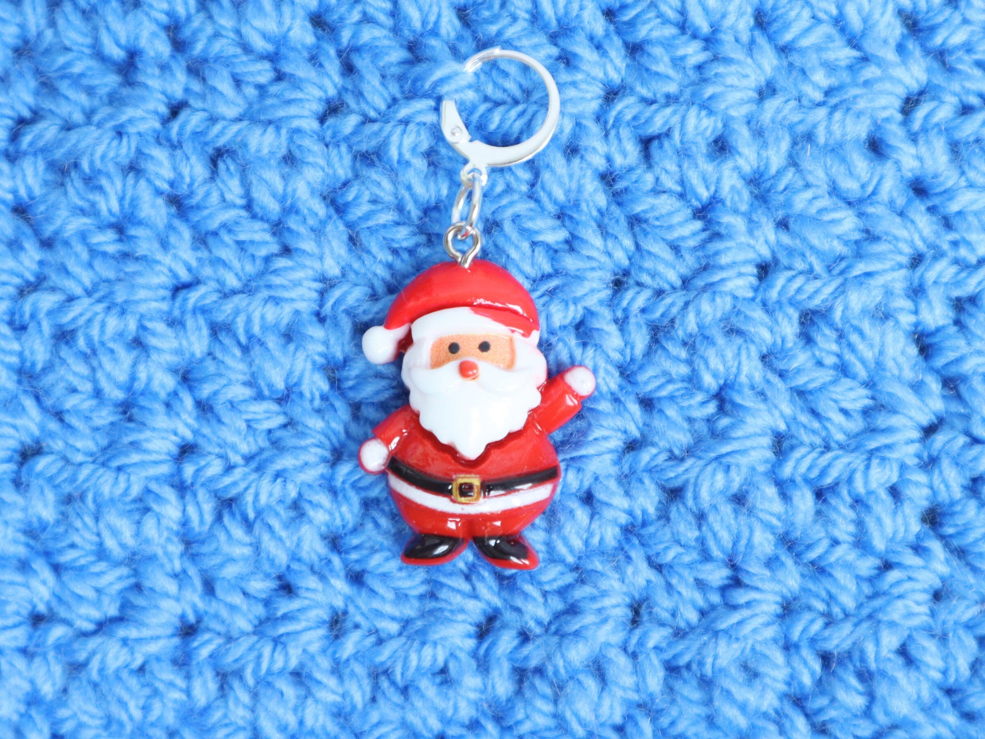 Cute Santa Kawaii Stitch Marker