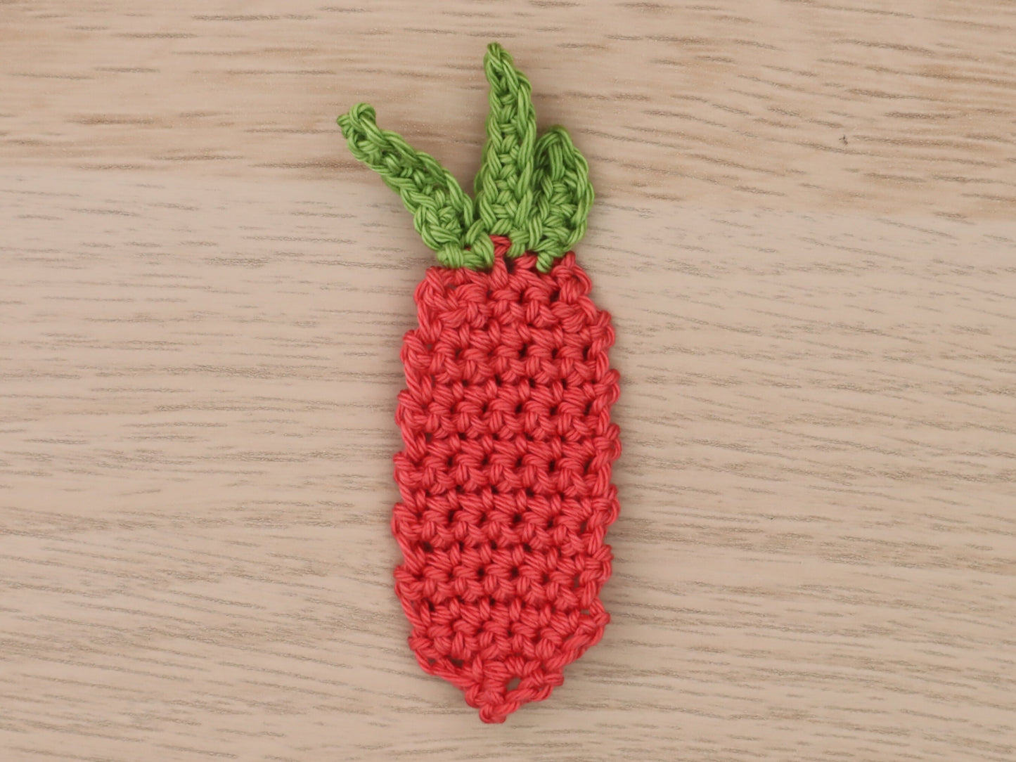 Carrot Applique Crochet Pattern