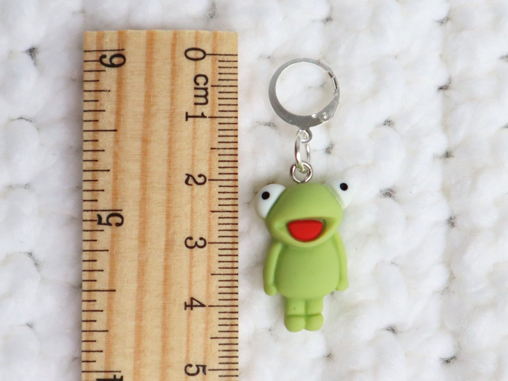 Cute Smiling Frog Kawaii Stitch Marker