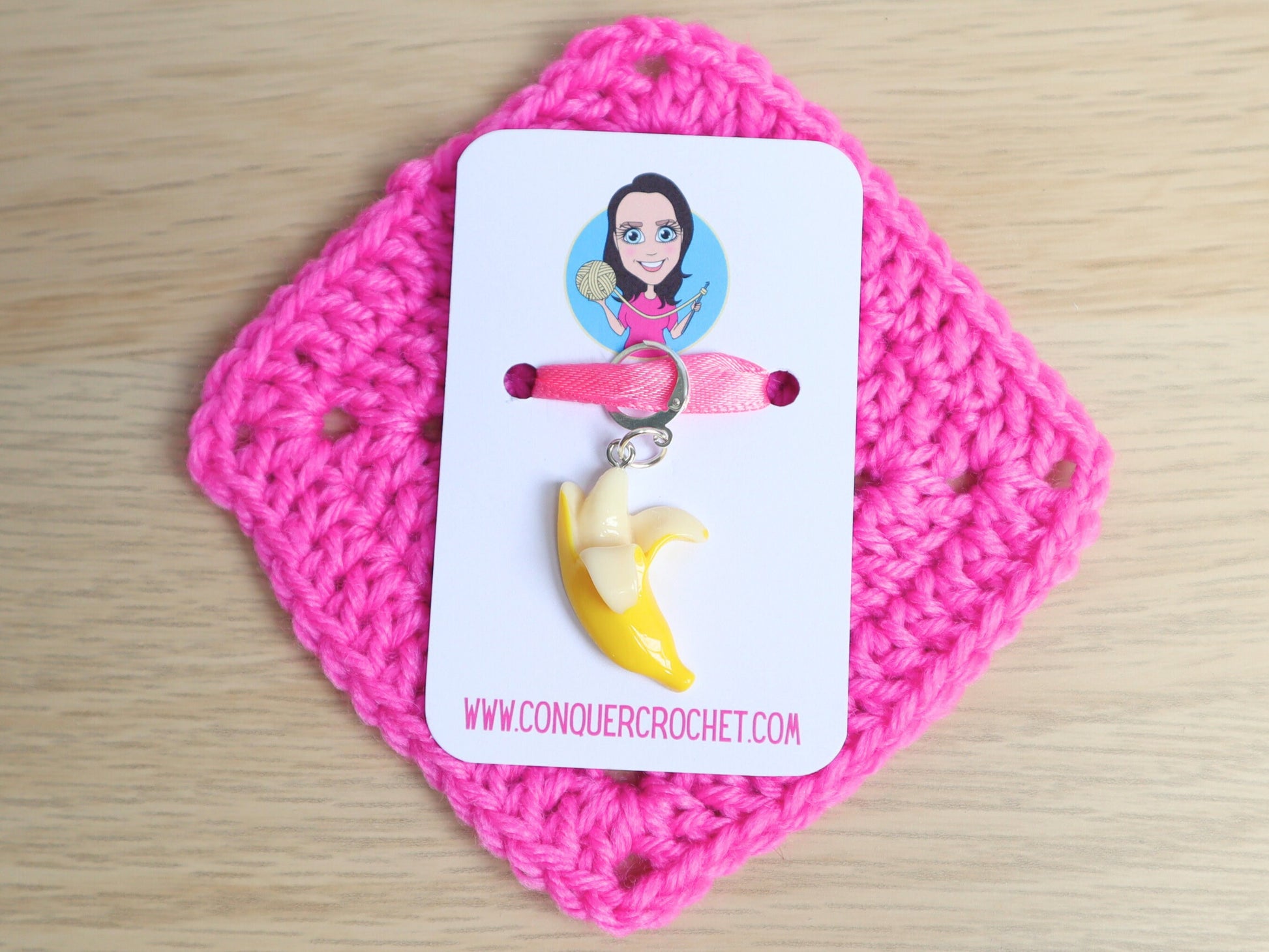 Cute Banana Stitch Marker