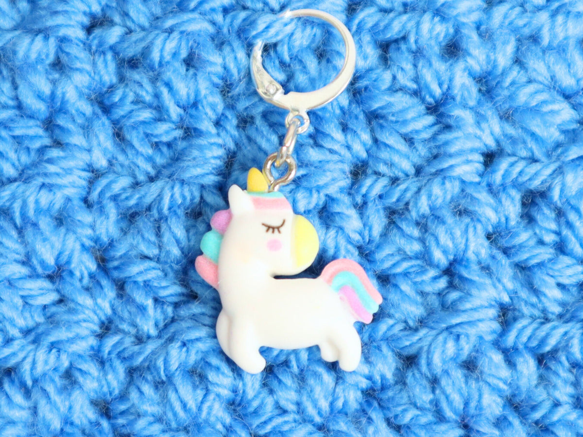 Cute Rainbow Unicorn Kawaii Stitch Marker