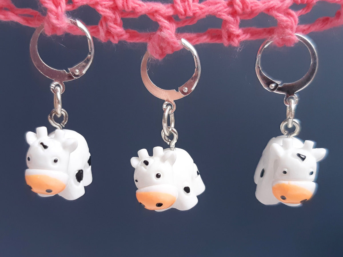 Cow Stitch Marker