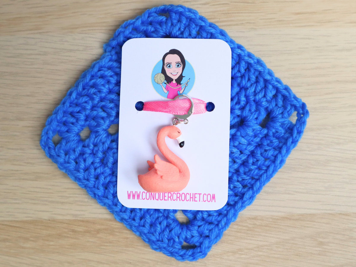 Cute Flamingo Kawaii Stitch Marker