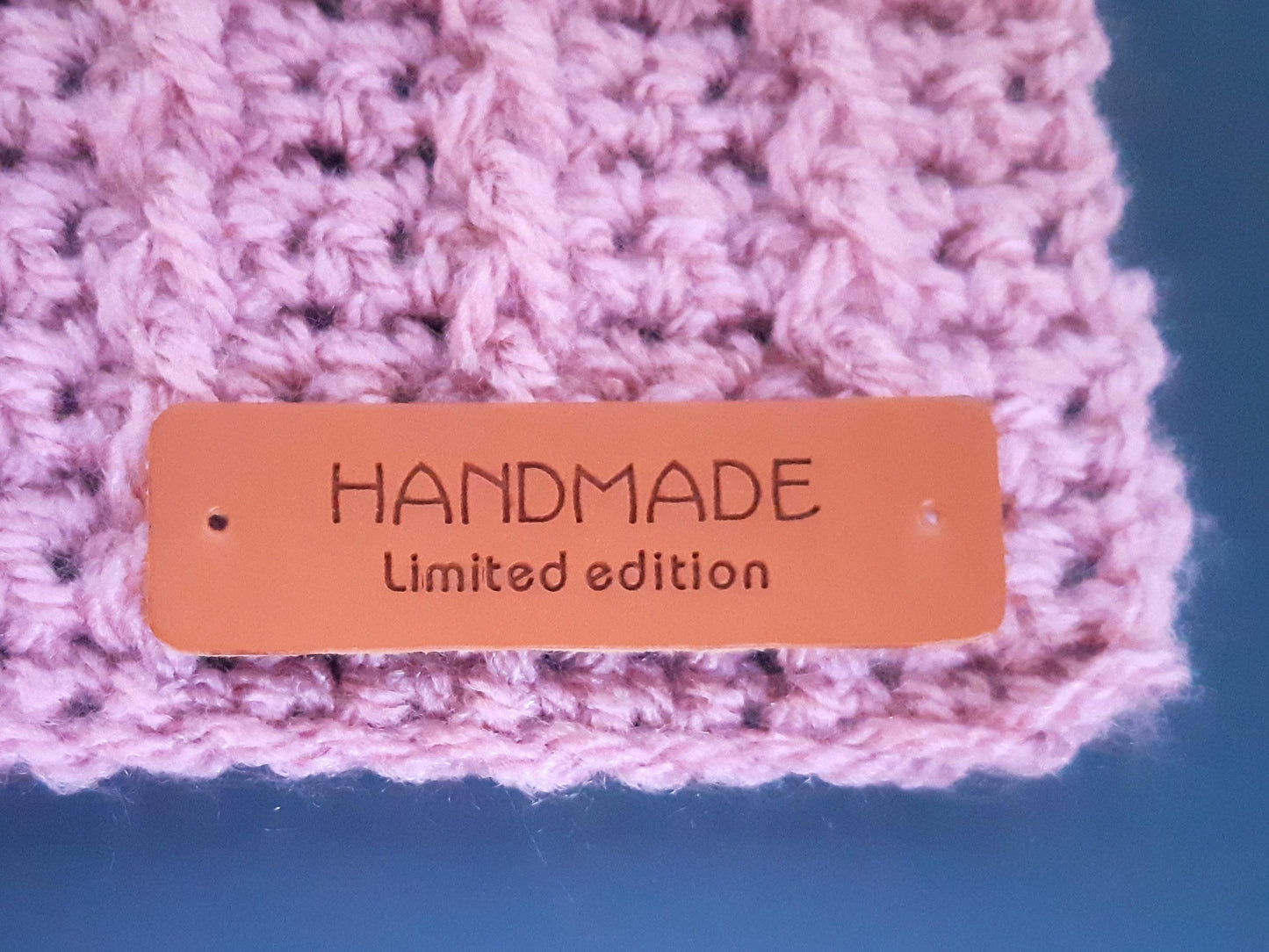 Faux Leather Sew on Labels