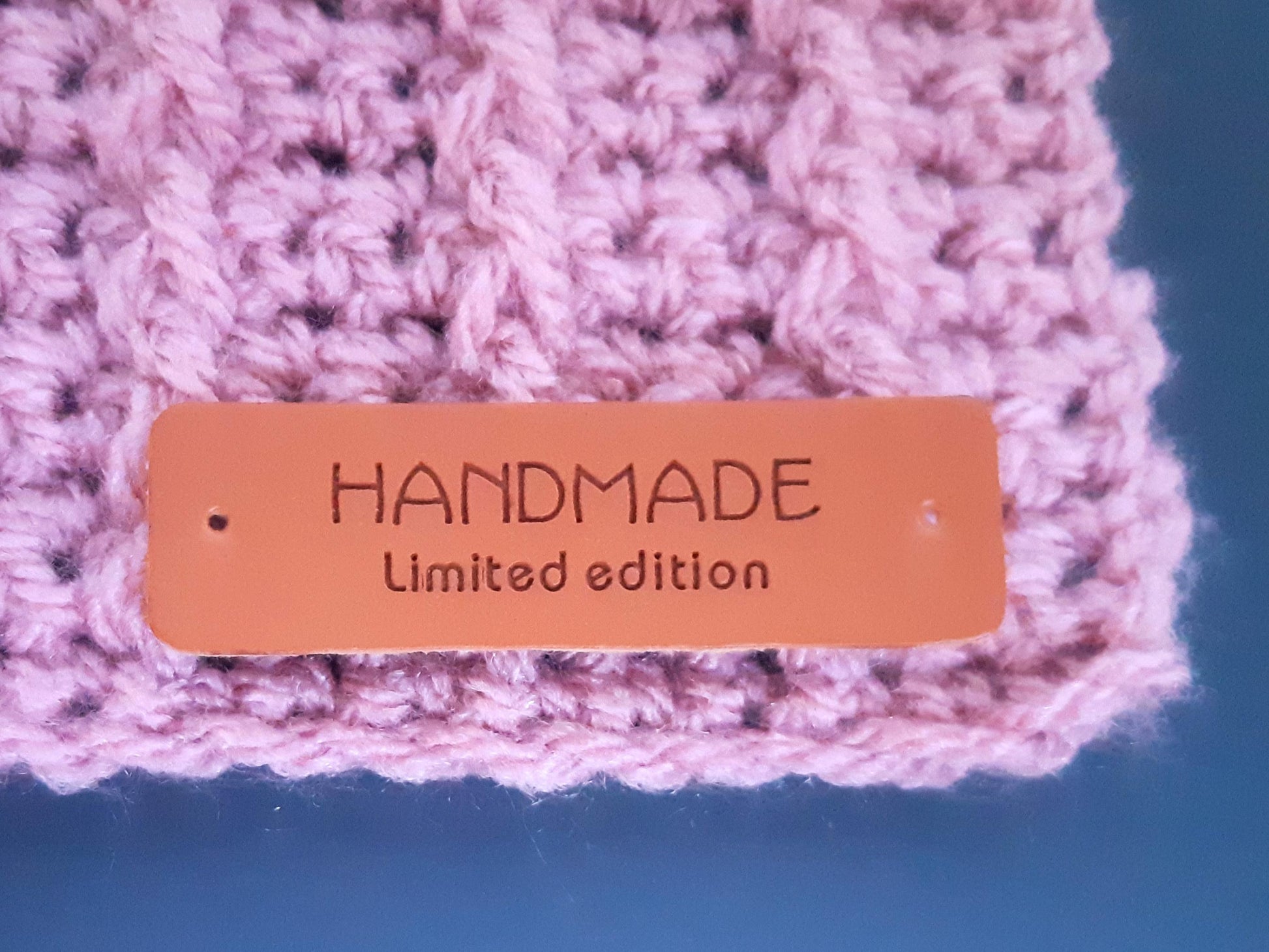 Faux Leather Sew on Labels