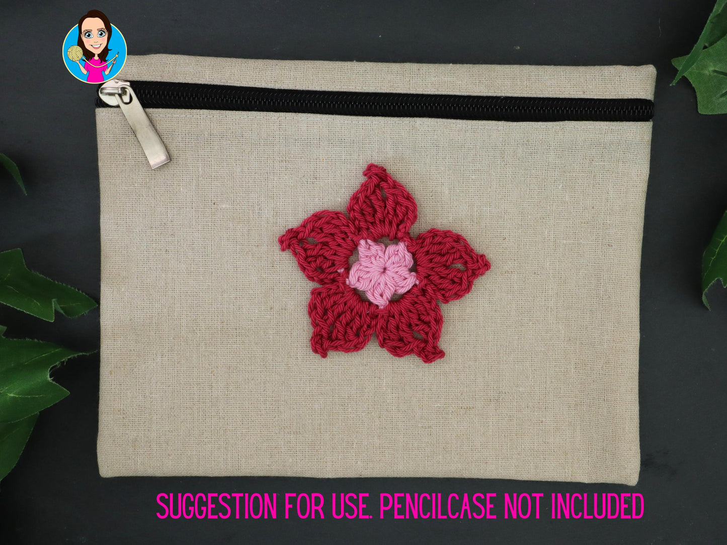 Pink Flower Embellishment