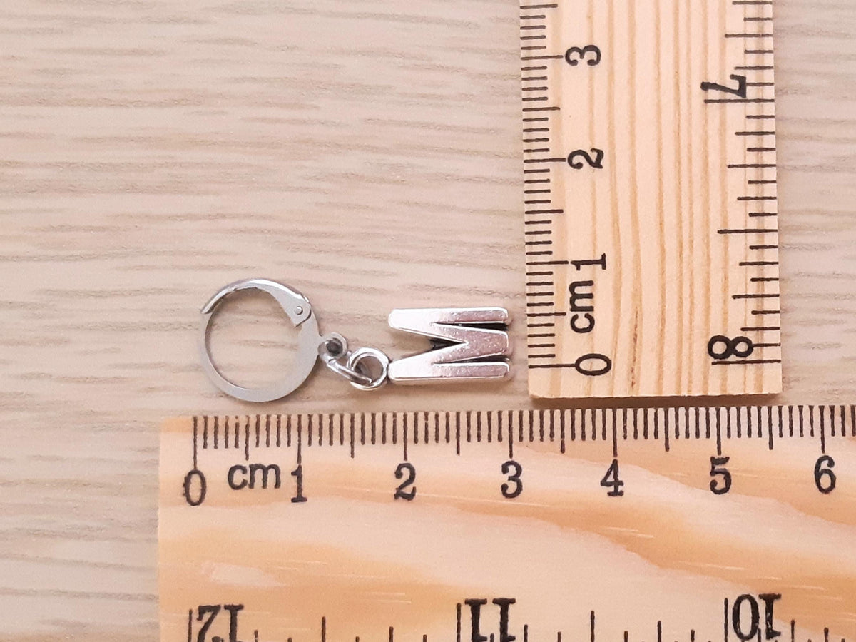 Personalised Initial Charm Stitch Marker