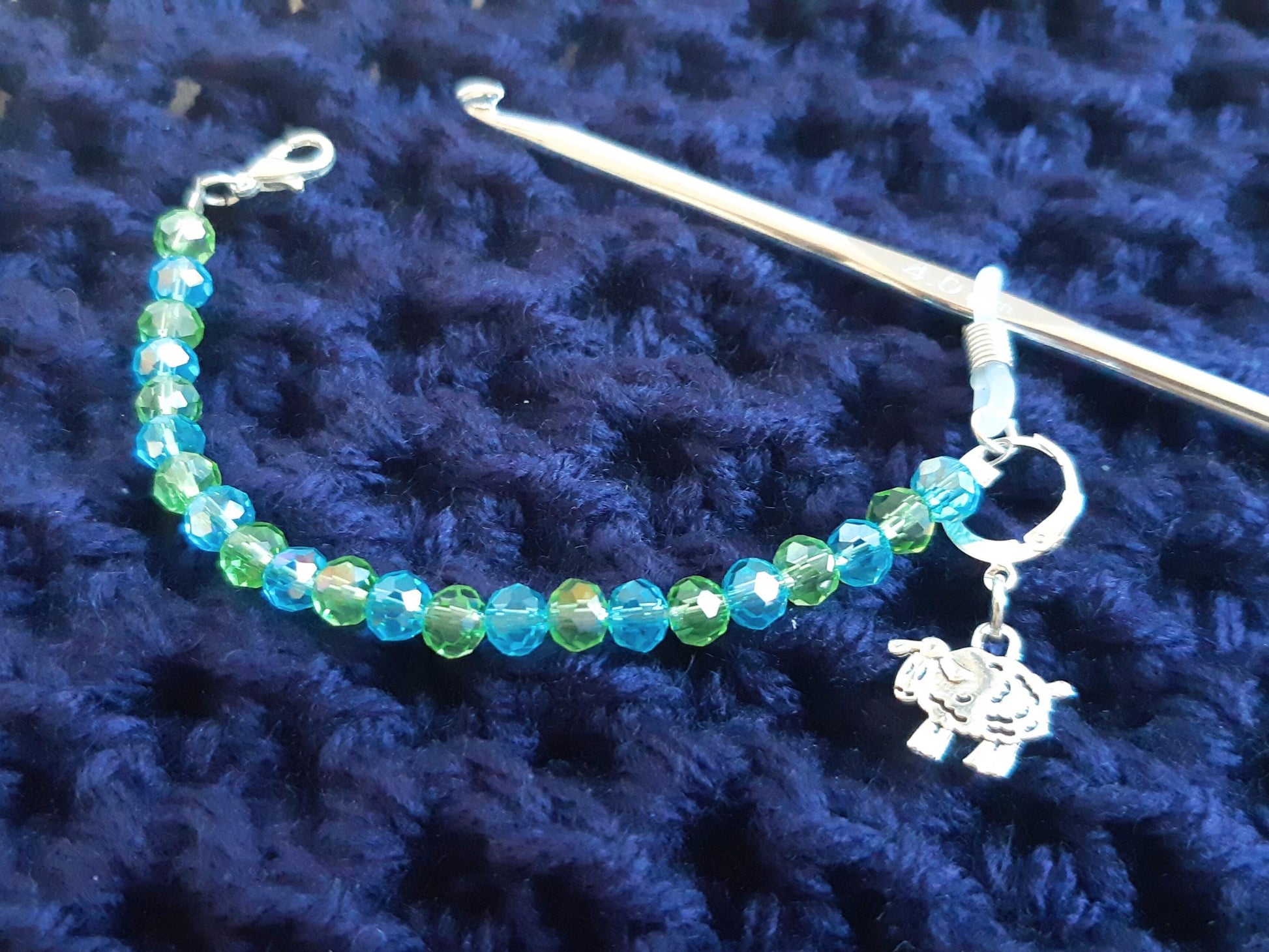 Sheep Crochet Hook Keeper Set