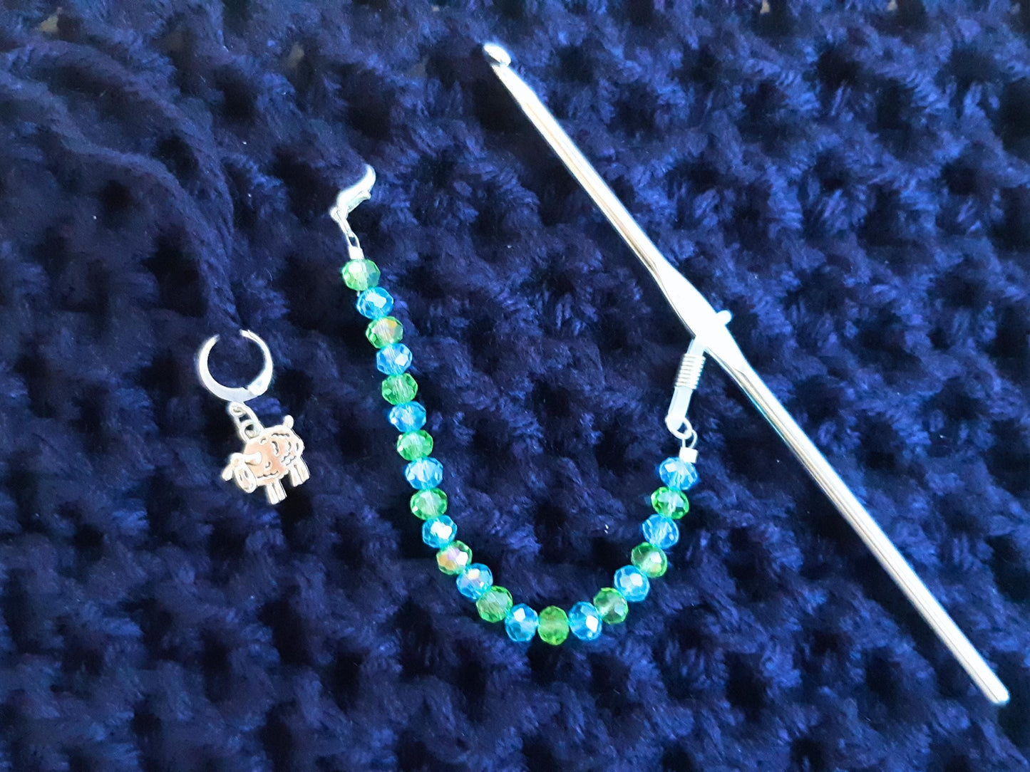 Sheep Crochet Hook Keeper Set