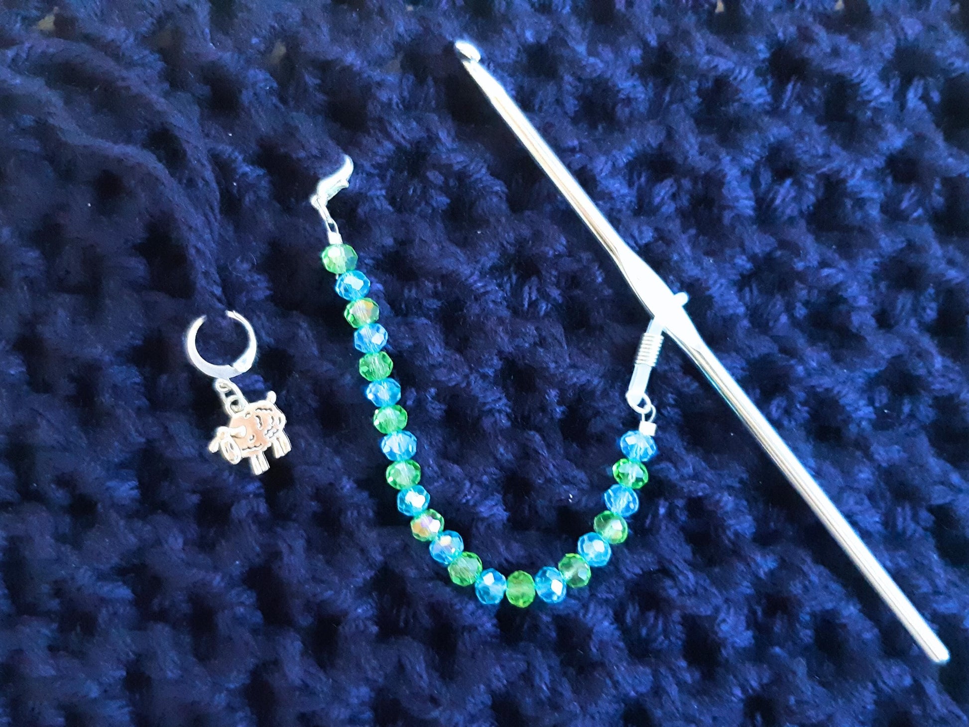 Sheep Crochet Hook Keeper Set