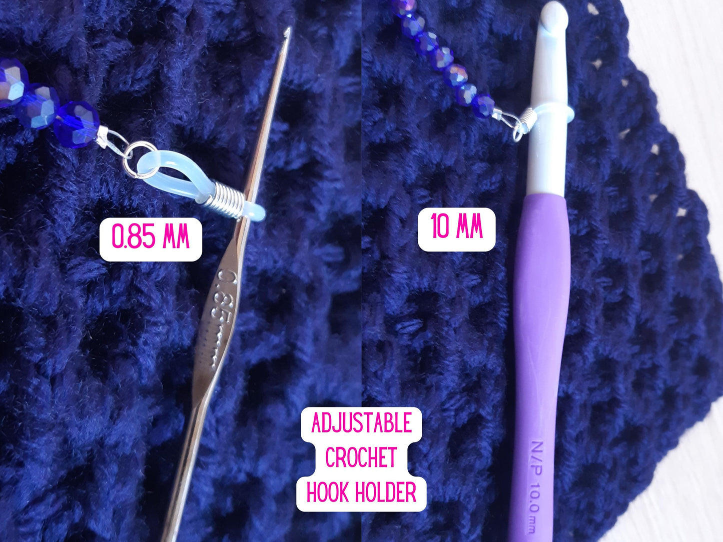 Swan Crochet Hook Keeper Set