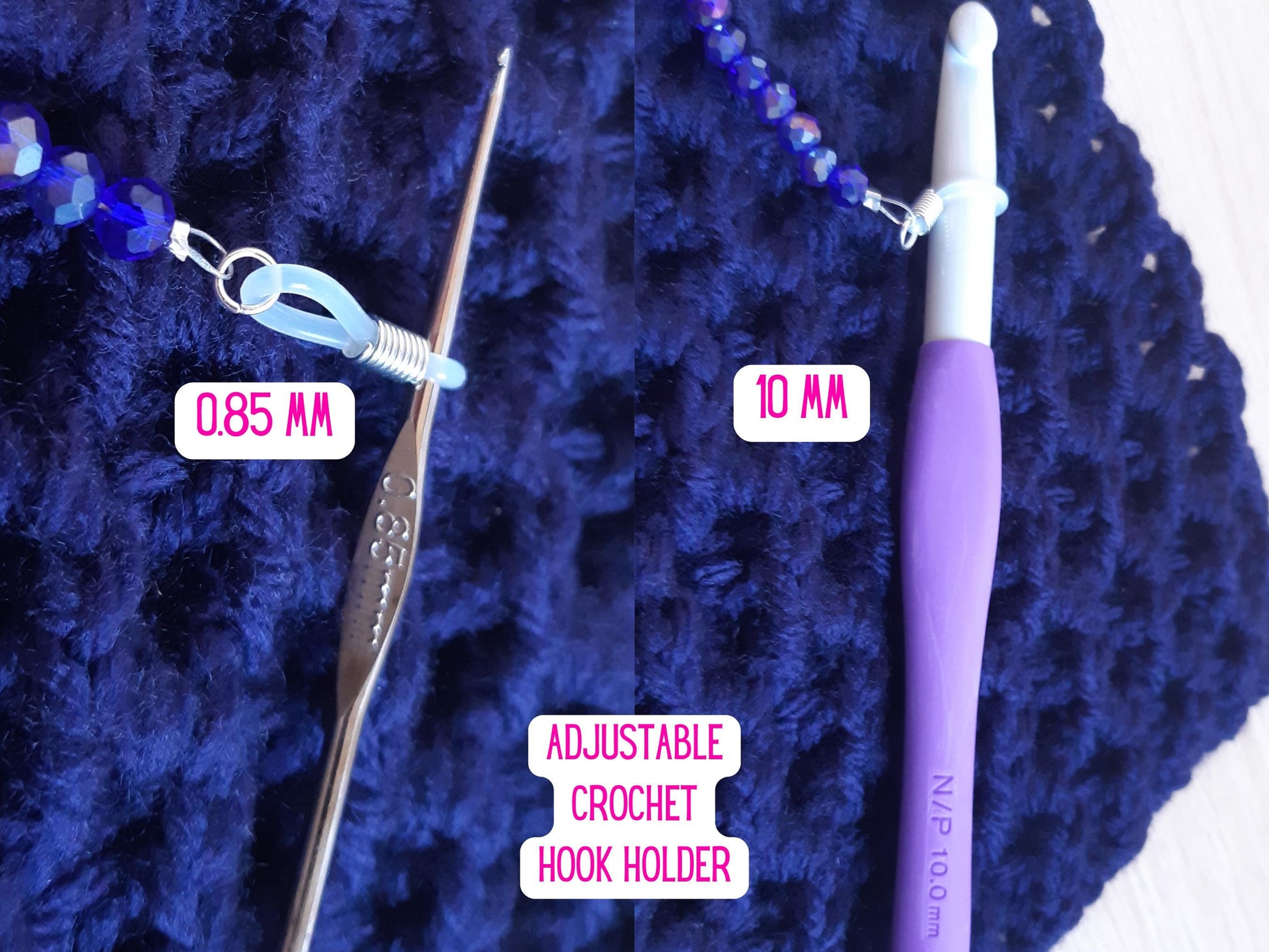 Swan Crochet Hook Keeper Set