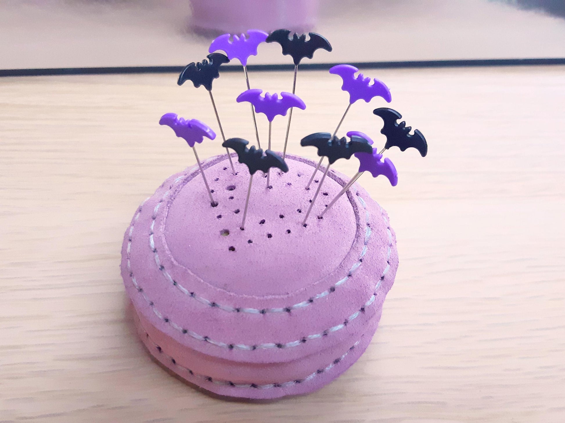Gothic Bat Sewing Pins