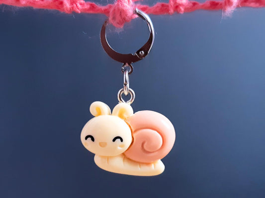 Cute Snail Kawaii Resin Stitch Marker